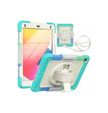 Apple iPad 5 Air 9.7 Kılıf Tablet Rainbow Kapak - Turkuaz