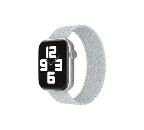 Apple Watch 38mm Ayarlı Solo Silikon Kordon - Beyaz