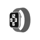 Apple Watch 38mm Ayarlı Solo Silikon Kordon - Gri