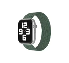 Apple Watch 38mm Ayarlı Solo Silikon Kordon - Haki Yeşil