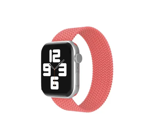 Apple Watch 42mm Ayarlı Solo Silikon Kordon - Pembe