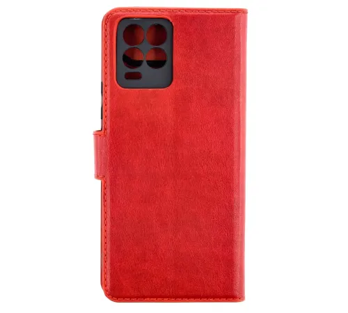 Realme 8 Pro Kılıf Trend S Plus Kapaklı Kılıf - Kırmızı