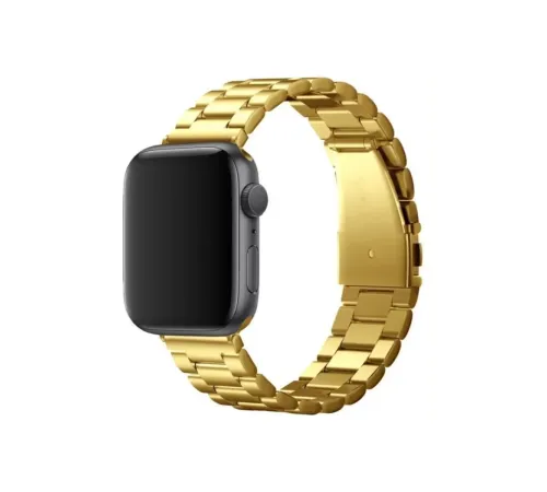 Apple Watch 42mm Metal Baklalı Kordon - Gold