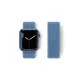 Apple Watch 42mm Hasırlı Cırtcırtlı Kordon - Mavi