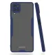 Samsung Galaxy A22 Kılıf Platin Silikon - Lacivert
