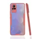 Vivo V21e Kılıf Platin Silikon - Pembe