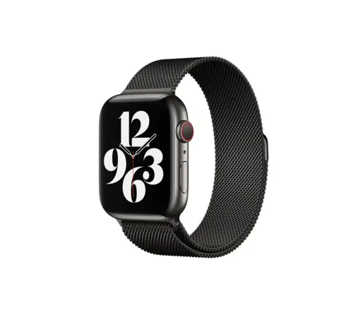 Apple Watch 38mm Metal Mıknatıslı Kordon - Siyah