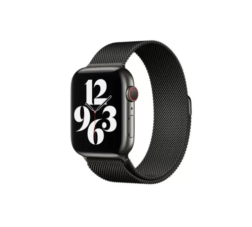 Apple Watch 38mm Metal Mıknatıslı Kordon - Siyah