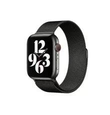 Apple Watch 38mm Metal Mıknatıslı Kordon - Siyah