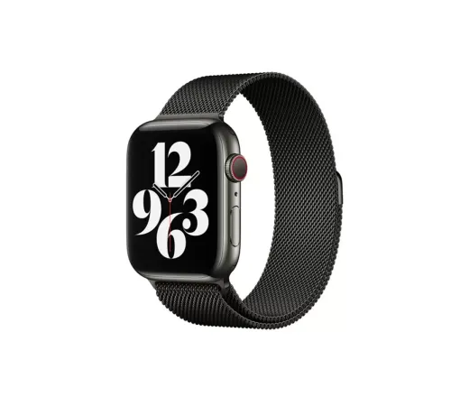 Apple Watch 38mm Metal Mıknatıslı Kordon - Siyah