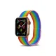 Apple Watch 38mm Metal Mıknatıslı Kordon - Gökkuşağı
