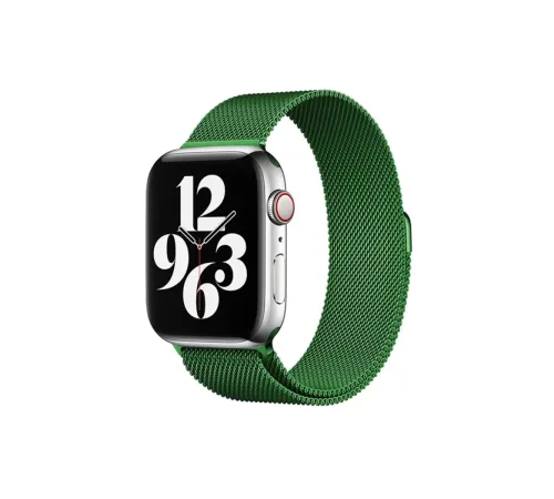 Apple Watch 38mm Metal Mıknatıslı Kordon - Yeşil