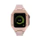 Apple Watch 44mm Metal Petek Kasalı Kordon - Rose Gold