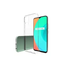 Realme C15 Kılıf Lüx Şeffaf Silikon
