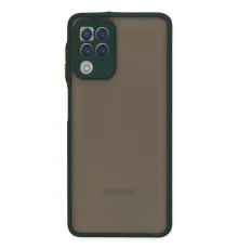 Samsung Galaxy A22 Kılıf Montreal Silikon Kapak - Yeşil