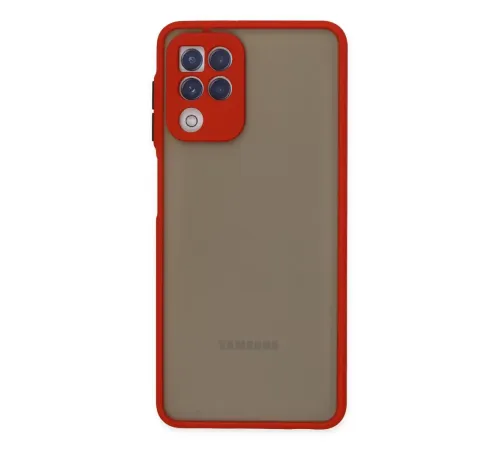 Samsung Galaxy A22 Kılıf Montreal Silikon Kapak - Kırmızı