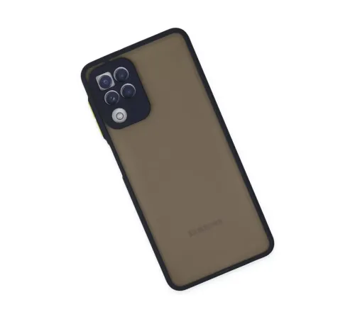 Samsung Galaxy A22 Kılıf Montreal Silikon Kapak - Lacivert