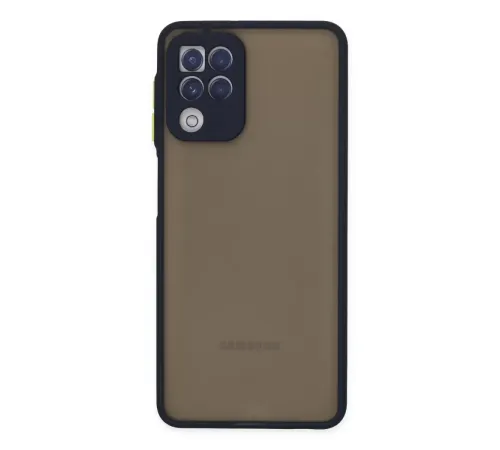 Samsung Galaxy A22 Kılıf Montreal Silikon Kapak - Lacivert