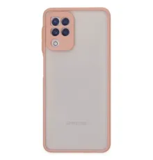 Samsung Galaxy A22 Kılıf Montreal Silikon Kapak - Pembe