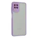 Samsung Galaxy A22 Kılıf Montreal Silikon Kapak - Mor