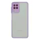 Samsung Galaxy A22 Kılıf Montreal Silikon Kapak - Mor