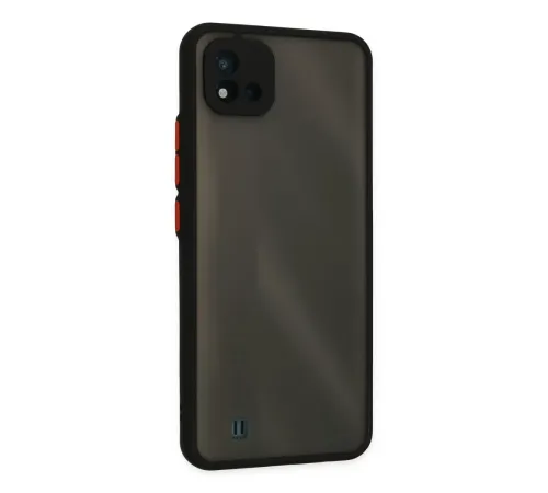 Realme C11 2021 Kılıf Montreal Silikon Kapak - Siyah