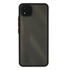 Realme C11 2021 Kılıf Montreal Silikon Kapak - Siyah