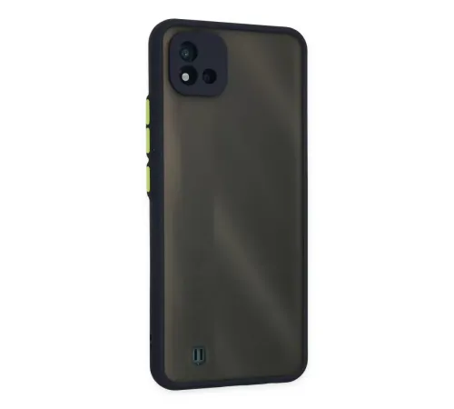 Realme C11 2021 Kılıf Montreal Silikon Kapak - Lacivert