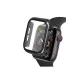 Apple Watch 41mm Camlı Kasa Ekran Koruyucu - Siyah