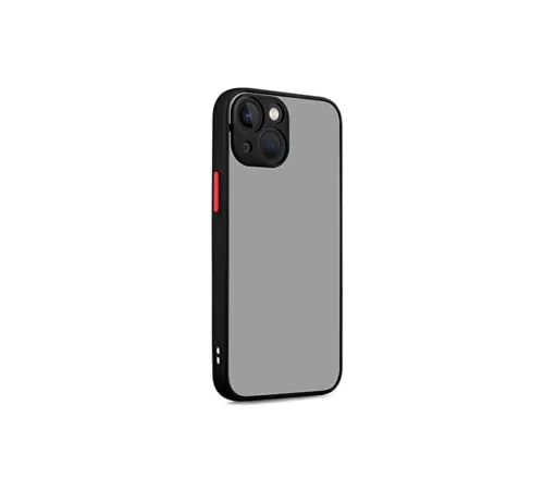Apple iPhone 13 Kılıf Montreal Silikon Kapak - Siyah