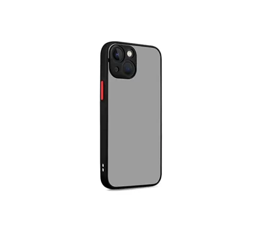 Apple iPhone 13 Kılıf Montreal Silikon Kapak - Siyah