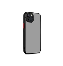 Apple iPhone 13 Kılıf Montreal Silikon Kapak - Siyah