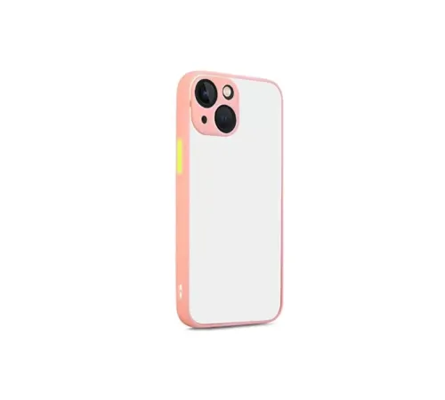 Apple iPhone 13 Kılıf Montreal Silikon Kapak - Pembe