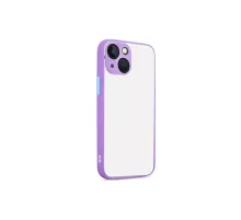 Apple iPhone 13 Kılıf Montreal Silikon Kapak - Mor