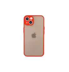 Apple iPhone 13 Mini Kılıf Montreal Silikon Kapak - Kırmızı