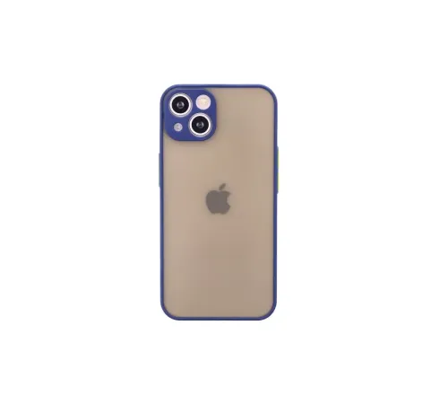 Apple iPhone 13 Mini Kılıf Montreal Silikon Kapak - Lacivert