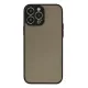 Apple iPhone 13 Pro Kılıf Montreal Silikon Kapak - Siyah