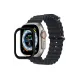 Apple Watch Ultra 49mm Alüminyum Kasa Cam Ekran Koruyucu - Siyah
