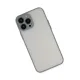 Apple iPhone 13 Pro Kılıf Montreal Silikon Kapak - Gri