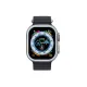 Apple Watch Ultra 49mm Alüminyum Kasa Cam Ekran Koruyucu - Mavi