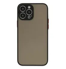 Apple iPhone 13 Pro Max Kılıf Montreal Silikon Kapak - Siyah