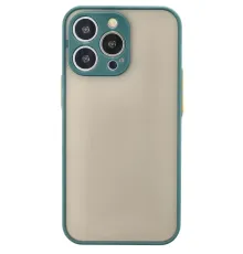 Apple iPhone 13 Pro Max Kılıf Montreal Silikon Kapak - Yeşil