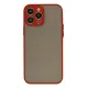 Apple iPhone 13 Pro Max Kılıf Montreal Silikon Kapak - Kırmızı