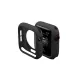 Apple Watch 38mm Silikon Alt Kasa - Siyah