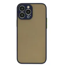 Apple iPhone 13 Pro Max Kılıf Montreal Silikon Kapak - Lacivert