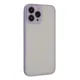 Apple iPhone 13 Pro Max Kılıf Montreal Silikon Kapak - Mor