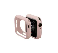 Apple Watch 40mm Silikon Alt Kasa - Pudra