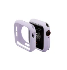 Apple Watch 42mm Silikon Alt Kasa - Lila