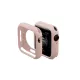 Apple Watch 44mm Silikon Alt Kasa - Pudra