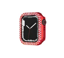 Apple Watch 42mm Taşlı Kasa - Kırmızı